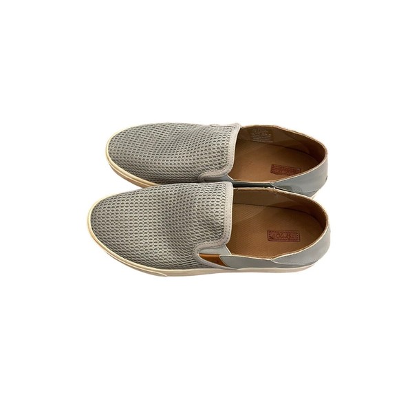 OluKai Pehuea Slip-Ons Pale Gray Mesh Women's Size 10 Shoes Casual 20271-PGPG - Picture 4 of 7